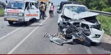 kundapura car scooter accident rider dies