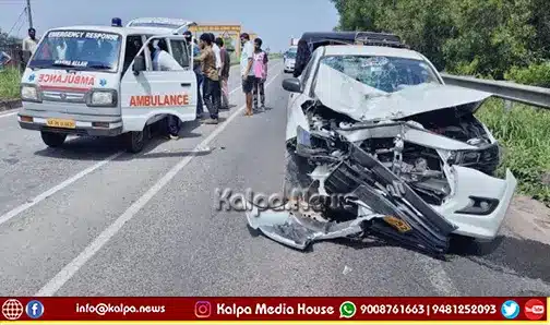 kundapura car scooter accident rider dies