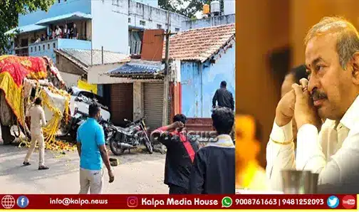 shivamogga dasara channabasappa accident responsibility
