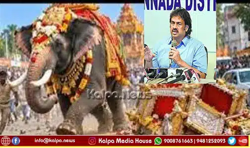 shivamogga dasara elephant incident report madhu bangarappa