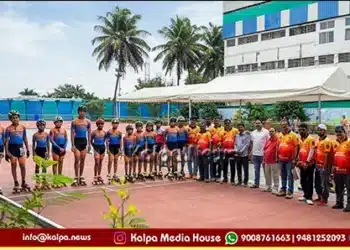 shivamogga inter school skating state level skaters selection