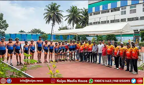 shivamogga inter school skating state level skaters selection