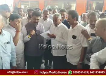 shivamogga railway projects review v somanna