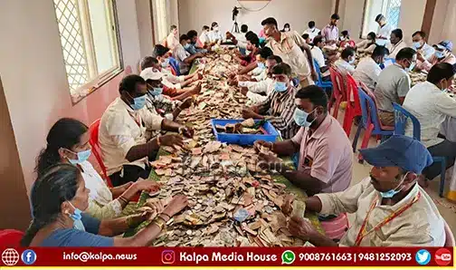 soraba chandragutti renukamba temple hundi 35lk donation